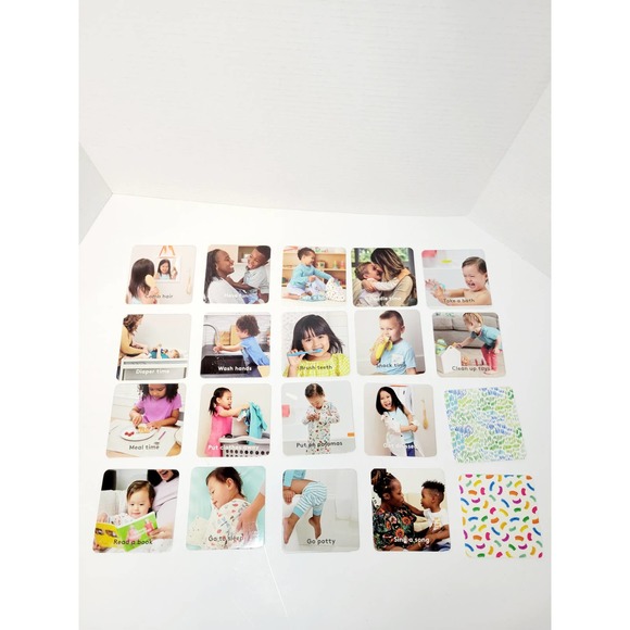 Lovevery Toys Lovevery Lets Map It Out Routine Cards From The Helper Montessori Play Kit